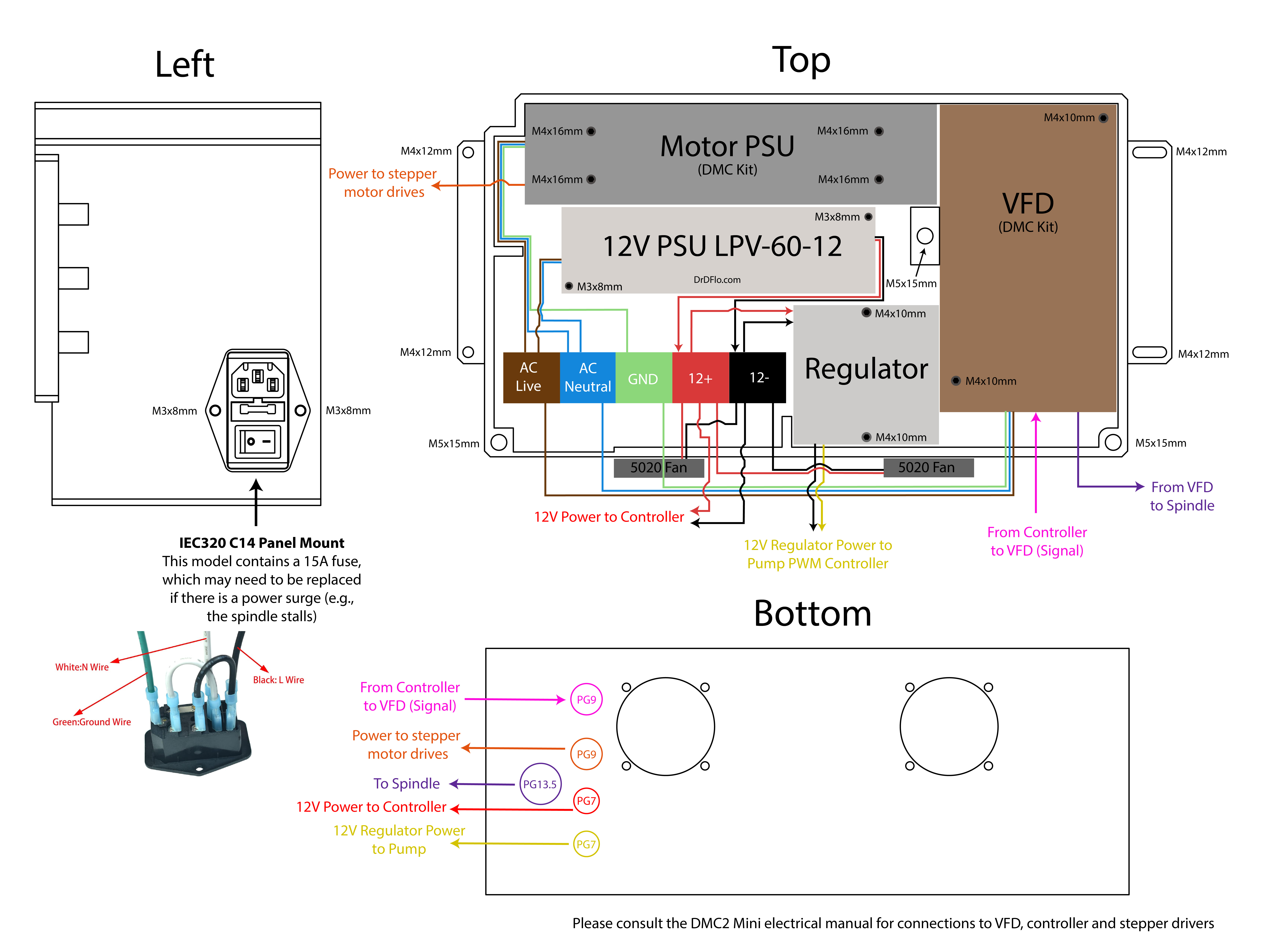 Simplified wiring diagram