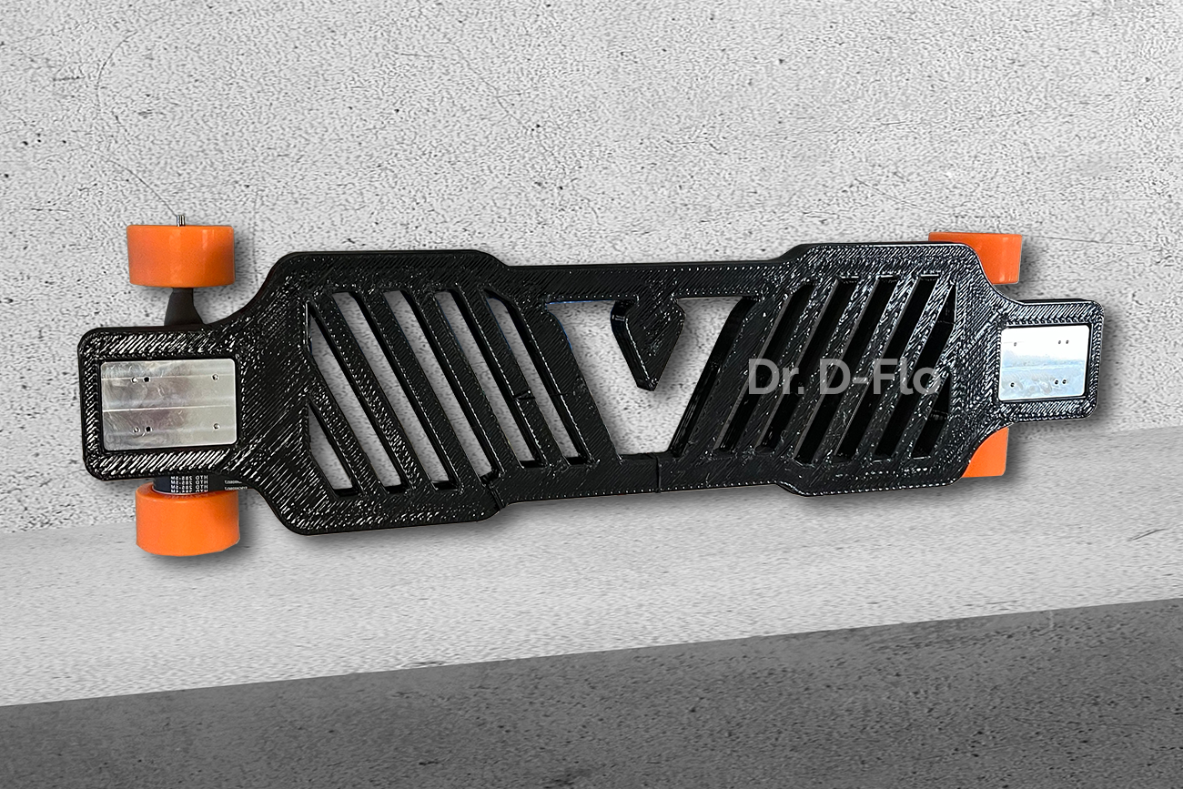 3D Printed Skateboard Deck