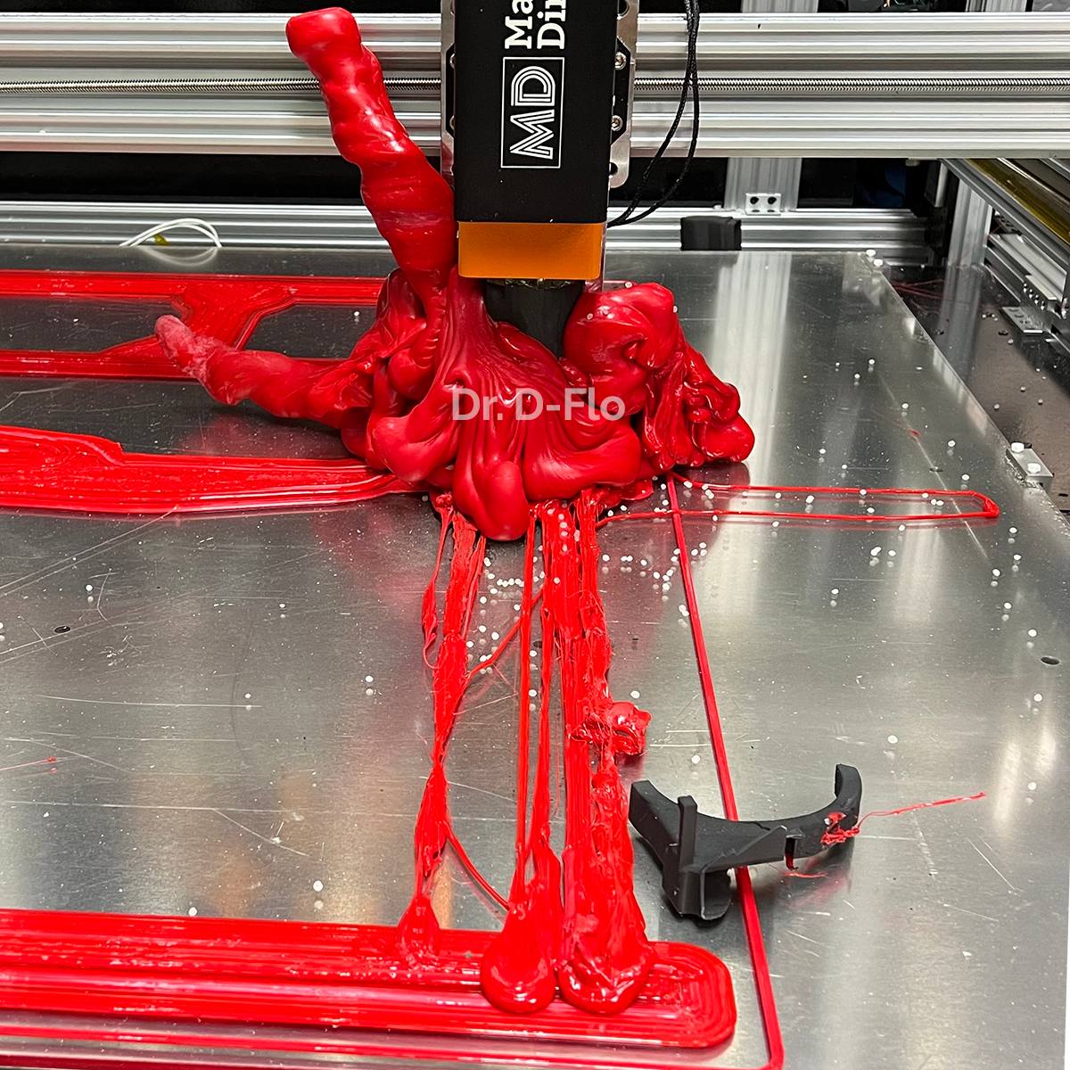 3D Printer Pellet Extrusion Failure