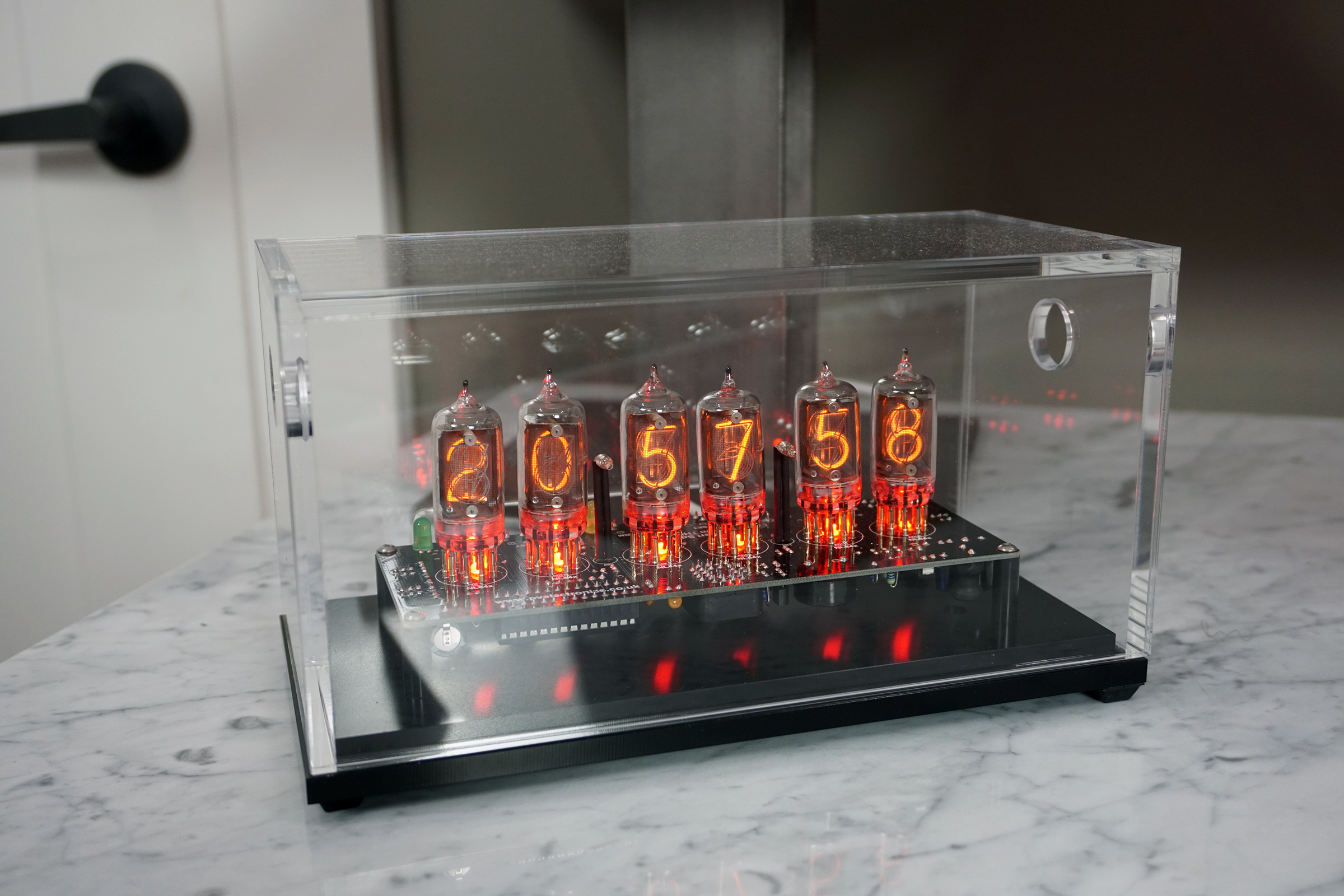 Dr. D-Flo's Nixie Tube Clock