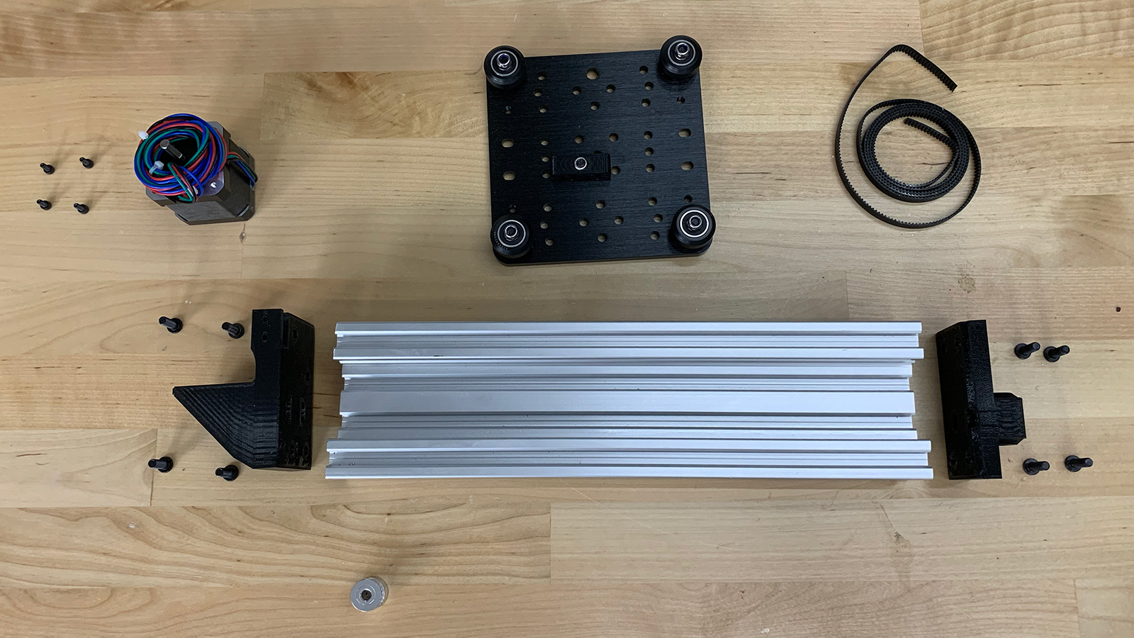 Assembly of Zidex's Y-axis